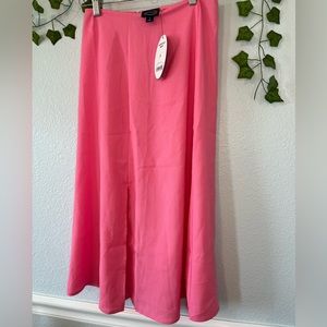 Scoop Split Skirt Pink NYC size 2